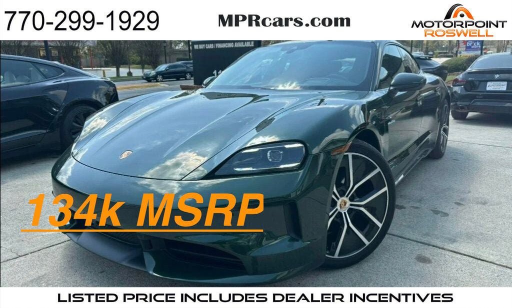 Used 2025 Porsche Taycan RWD image 1