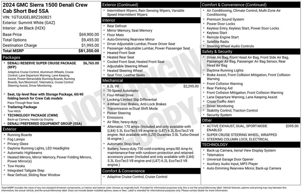 Used 2024 GMC Sierra 1500 Denali image 2