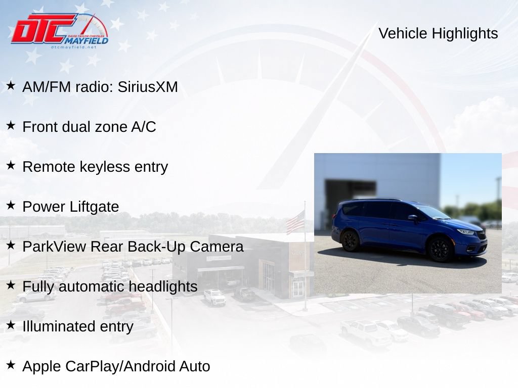 Used 2021 Chrysler Pacifica Touring w/ S Appearance Package FWD image 6