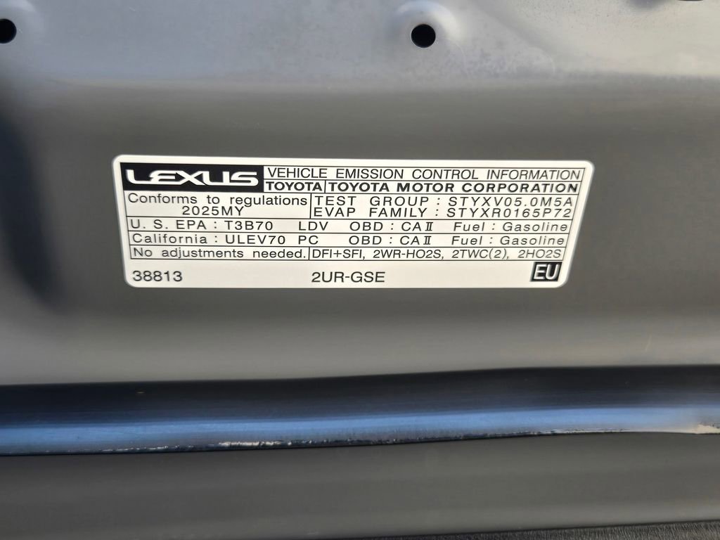 Used 2025 Lexus RC F Final Edition w/ Accessory Package RWD image 52