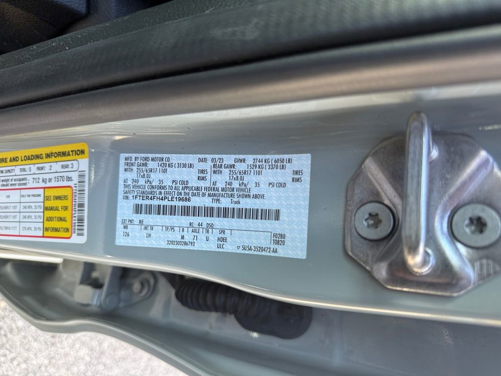 Used 2023 Ford Ranger XLT w/ Equipment Group 301A Mid image 27