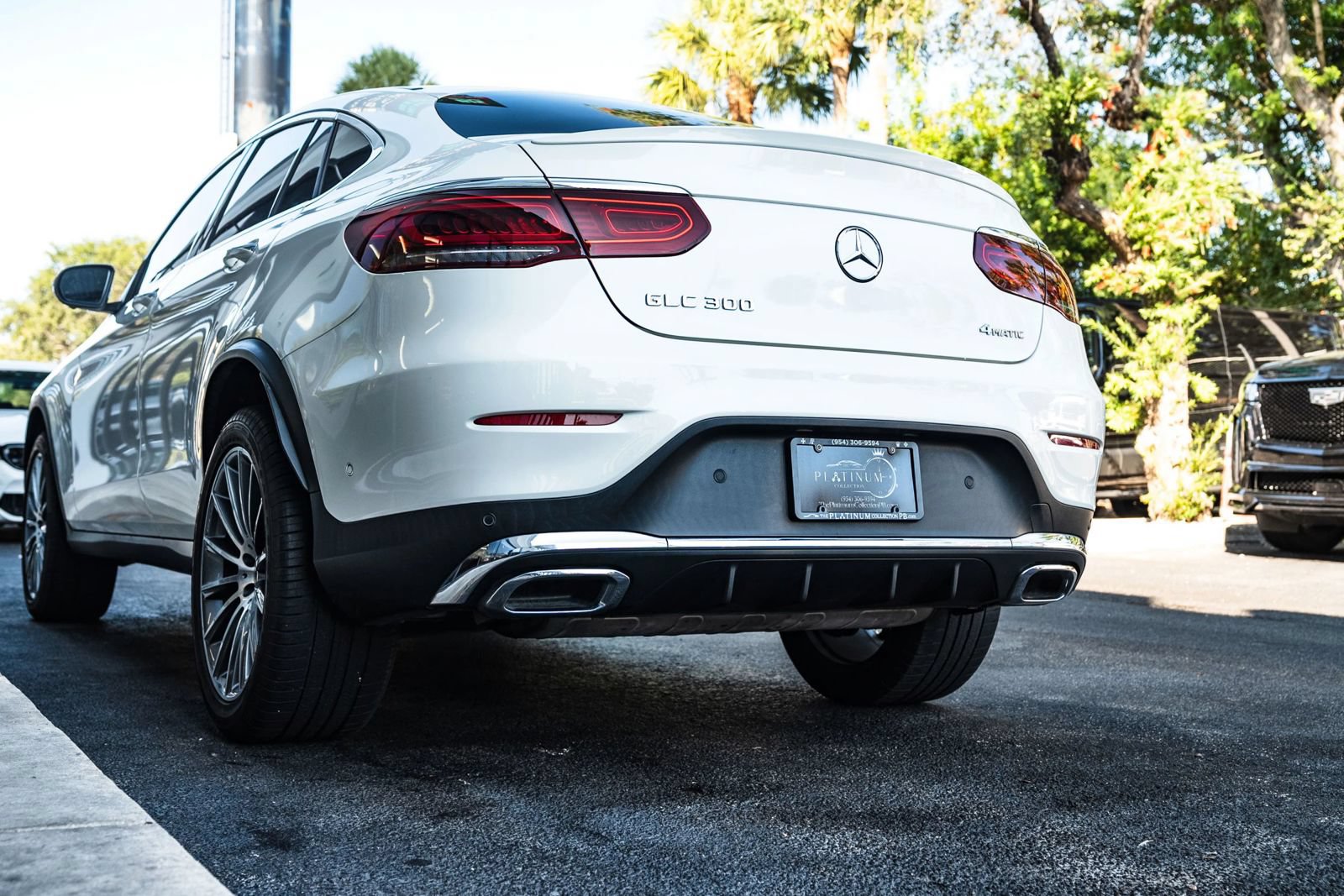 Used 2020 Mercedes-Benz GLC 300 4MATIC Coupe w/ AMG Line image 14