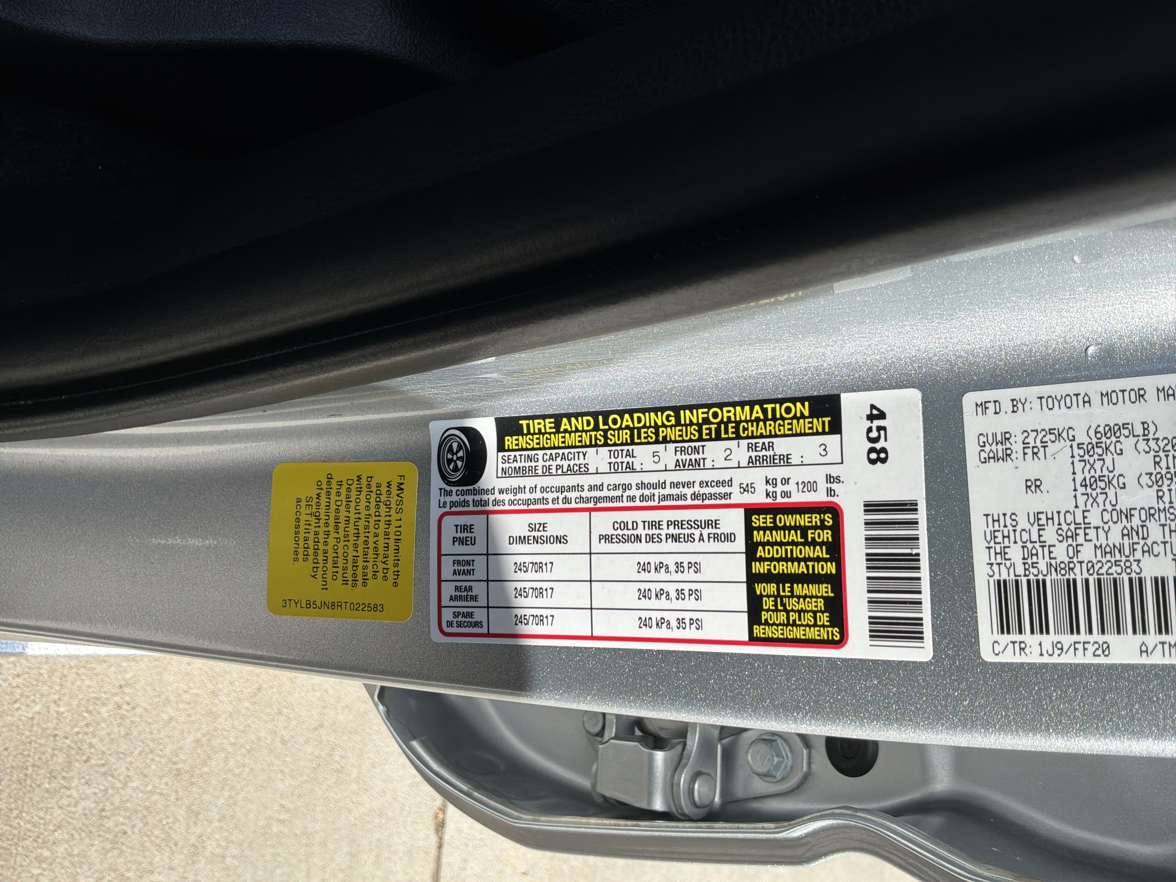 Used 2024 Toyota Tacoma SR5 AWD/4WD image 34