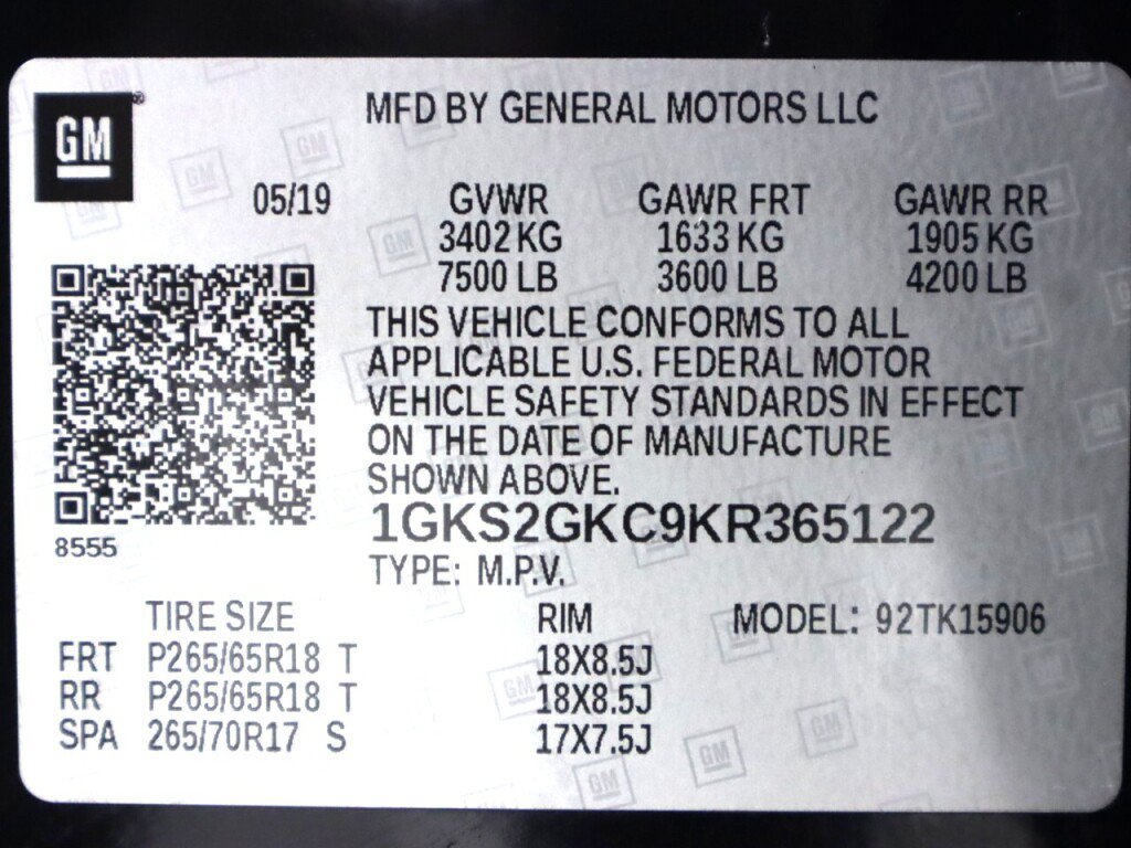 Used 2019 GMC Yukon XL SLT AWD/4WD image 50