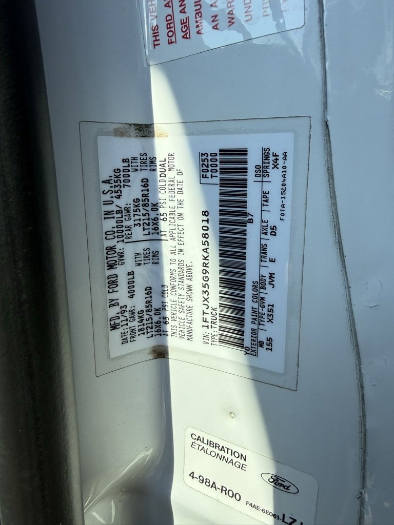 Used 1994 Ford F350 XL image 43