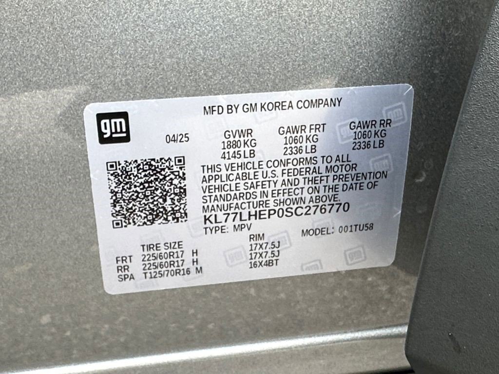 Certified 2025 Chevrolet Trax LT w/ Driver Confidence Package FWD image 16
