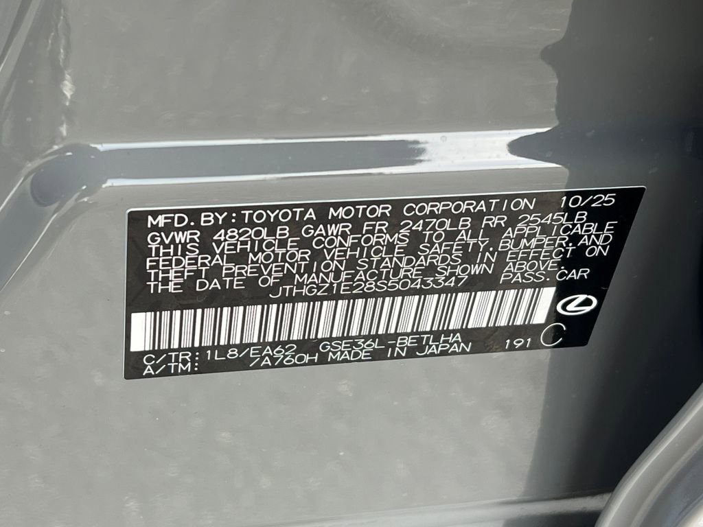 New 2025 Lexus IS 350 F Sport image 27