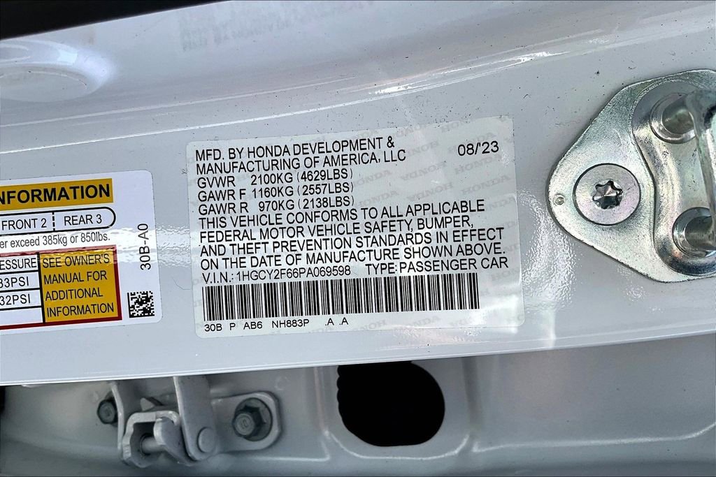 Used 2023 Honda Accord EX-L image 16