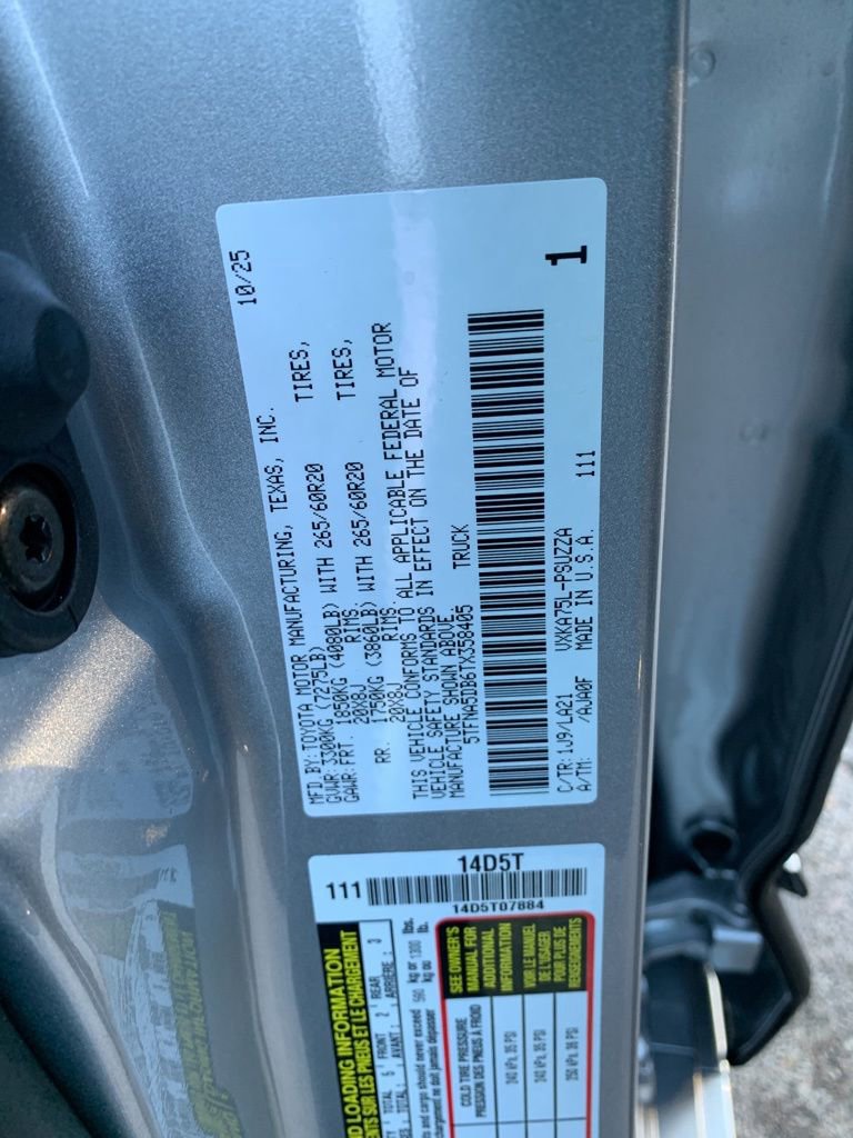 New 2026 Toyota Tundra Platinum image 32