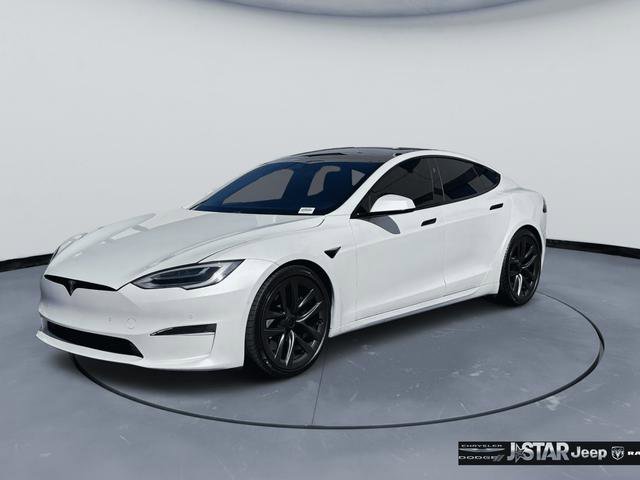 Used 2021 Tesla Model S Plaid AWD/4WD image 1