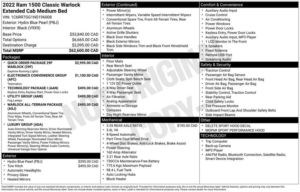 Used 2022 RAM 1500 Classic Warlock image 25