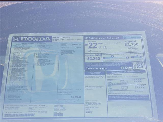Used 2026 Honda Pilot EX-L image 18