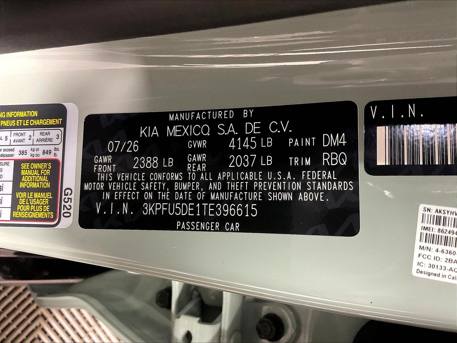 New 2026 Kia K4 GT-Line FWD image 21
