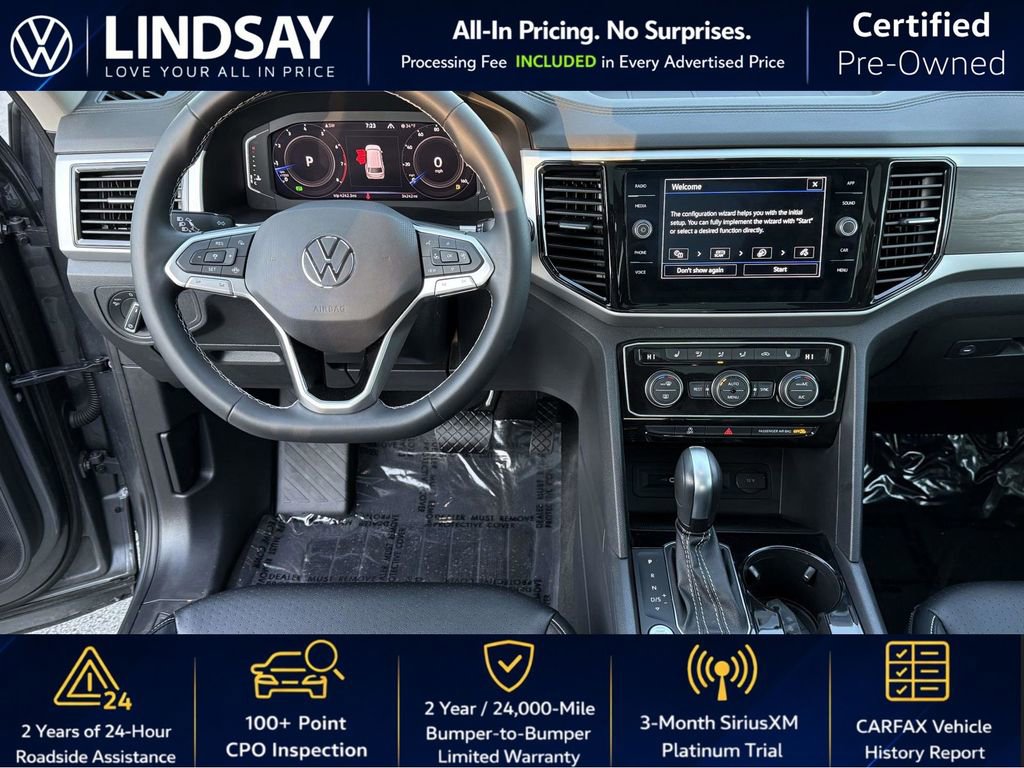 Certified 2022 Volkswagen Atlas SE w/ Panoramic Sunroof Package image 11