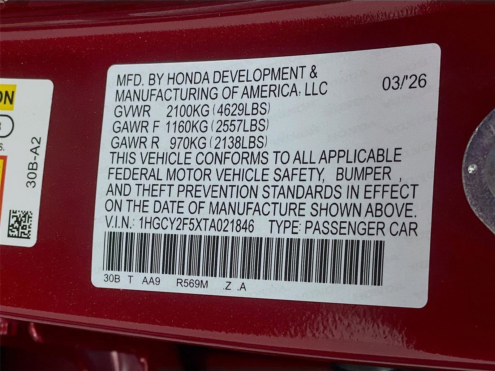 New 2026 Honda Accord Sport image 22