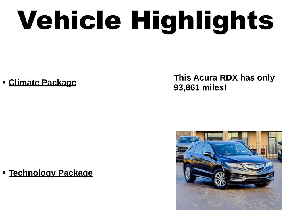 Used 2017 Acura RDX AWD image 34