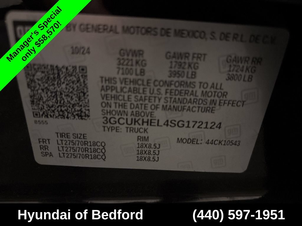 Used 2025 Chevrolet Silverado 1500 ZR2 w/ Technology Package AWD/4WD image 17