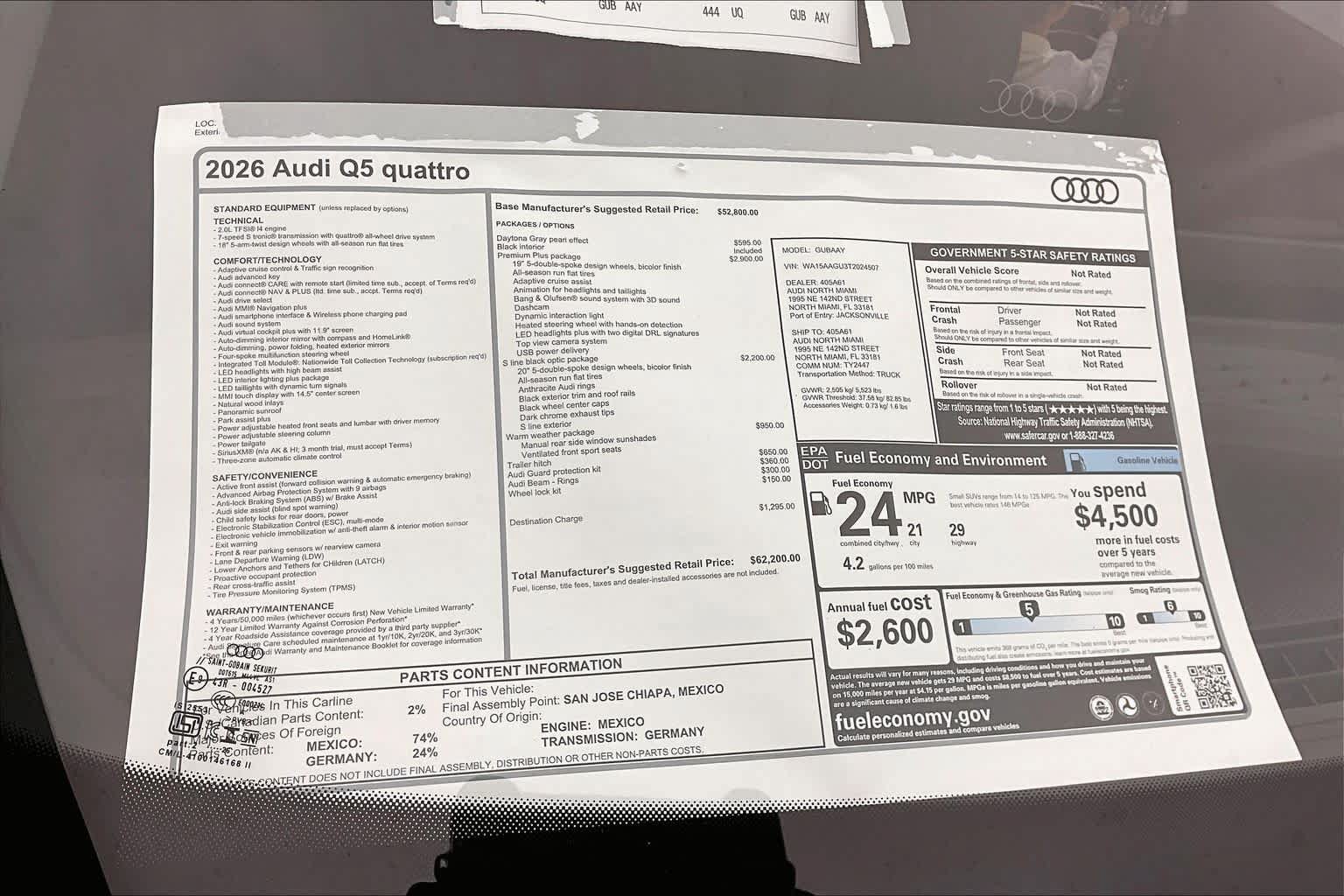 New 2026 Audi Q5 Premium Plus w/ Premium Plus AWD/4WD image 19