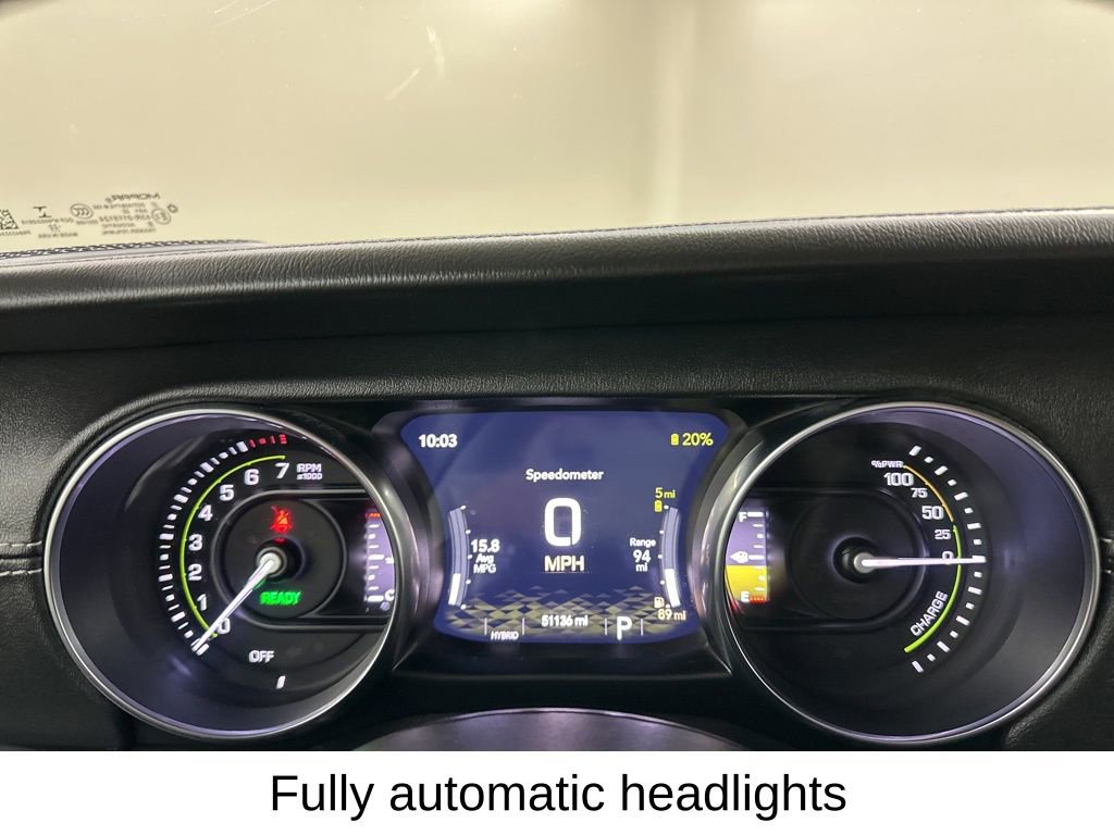 Used 2022 Jeep Wrangler Unlimited Sahara 4xe w/ Cold Weather Group image 40