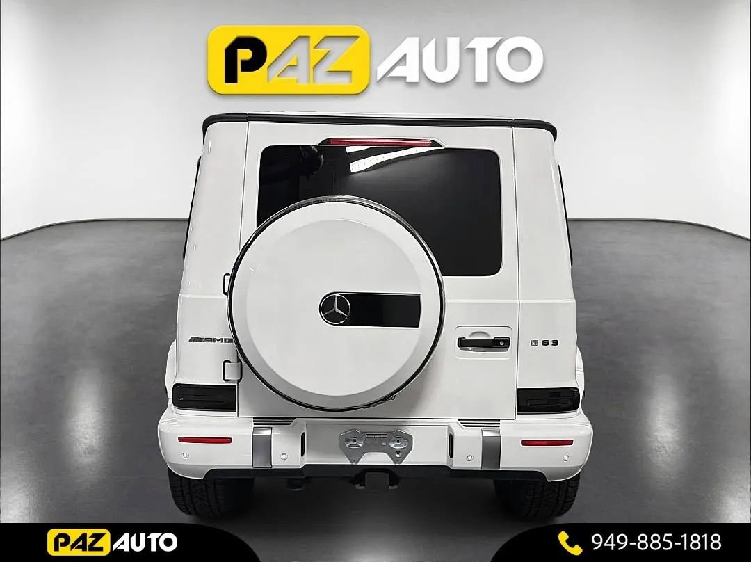 Used 2021 Mercedes-Benz G 63 AMG 4MATIC w/ G Manufaktur Interior Package image 4
