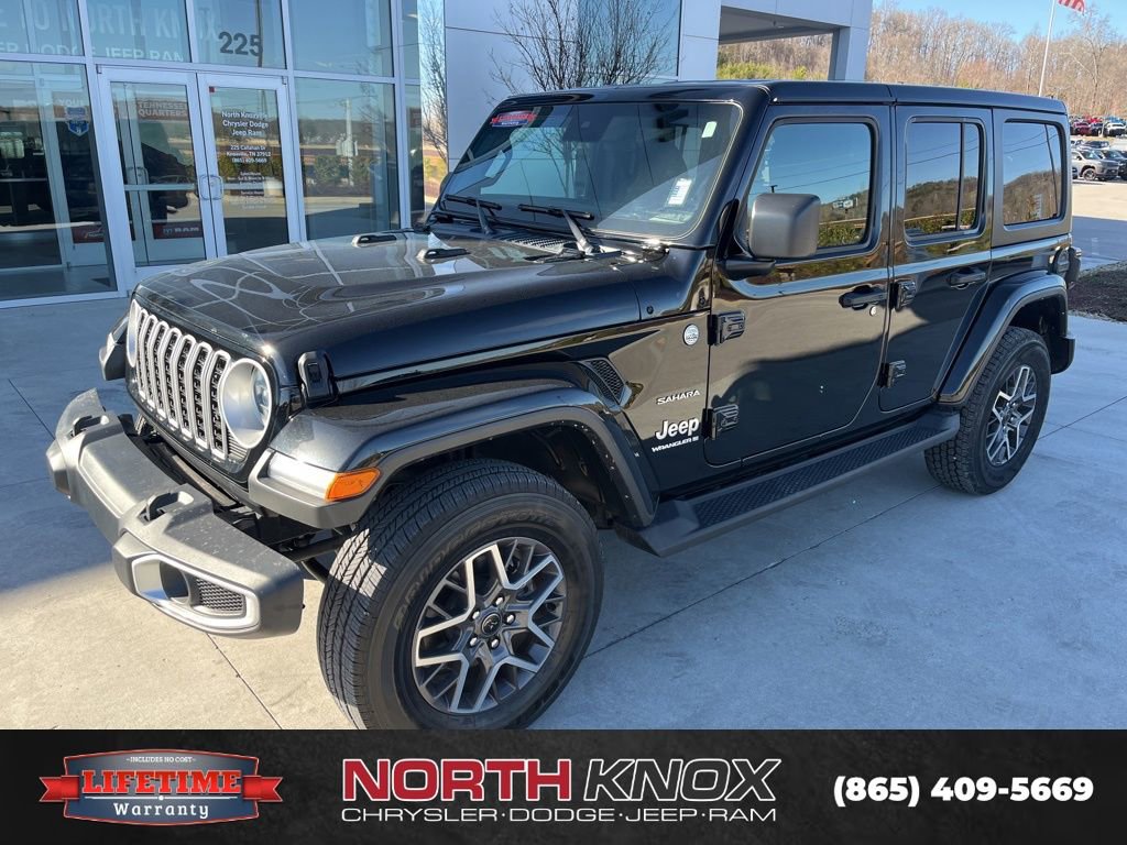 Used 2024 Jeep Wrangler Sahara w/ Safety Group image 1