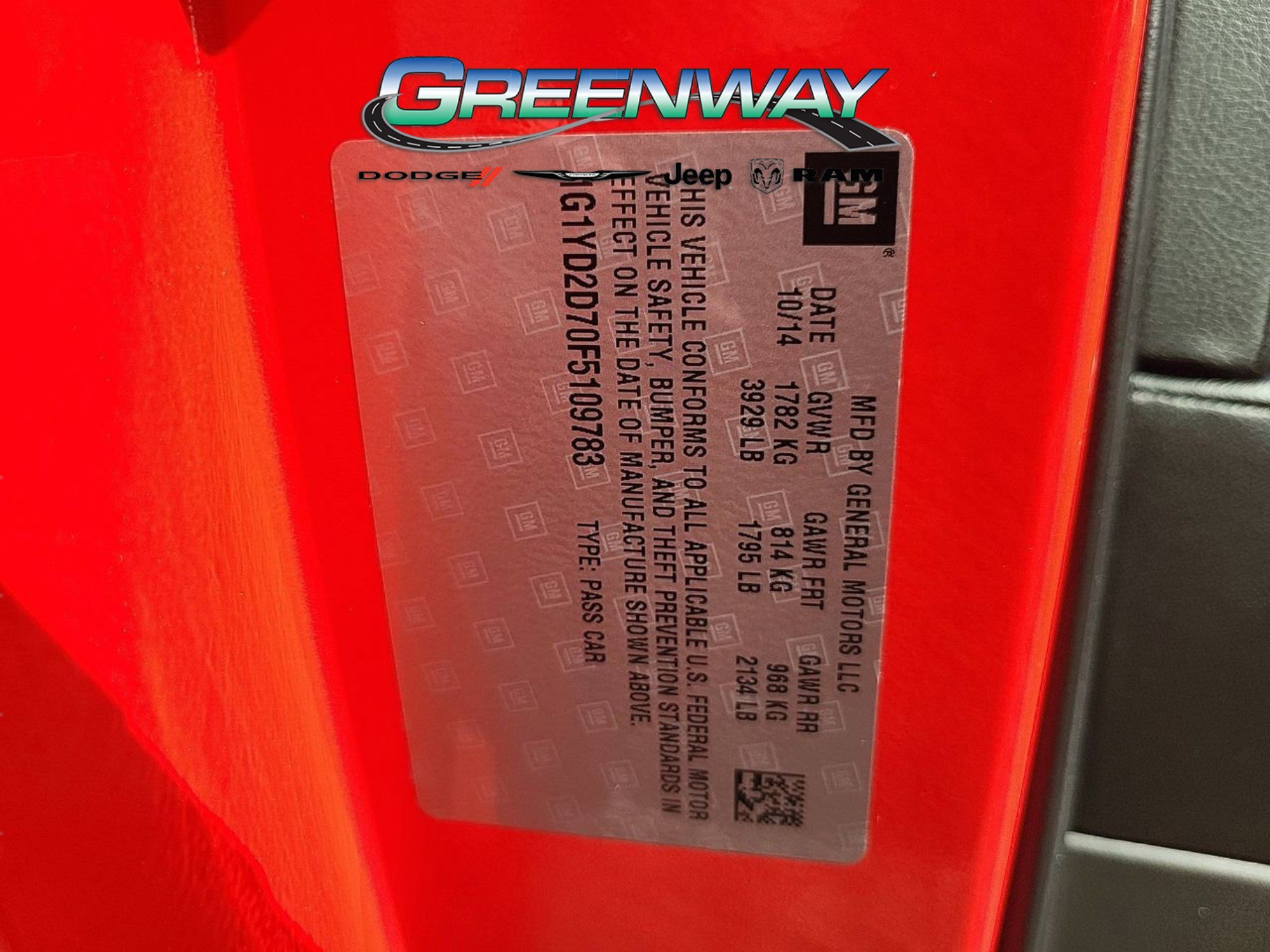 Used 2015 Chevrolet Corvette Stingray Coupe w/ 2LT Preferred Equipment Group image 30