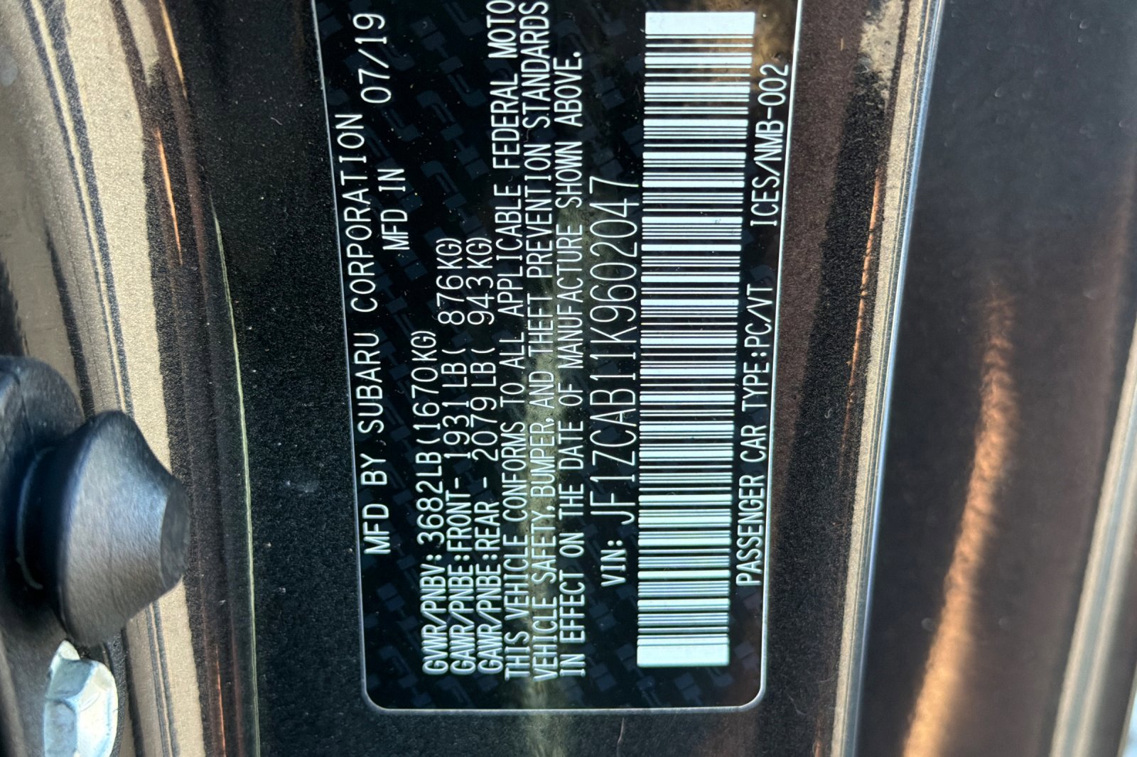 Used 2019 Subaru BRZ Premium image 27