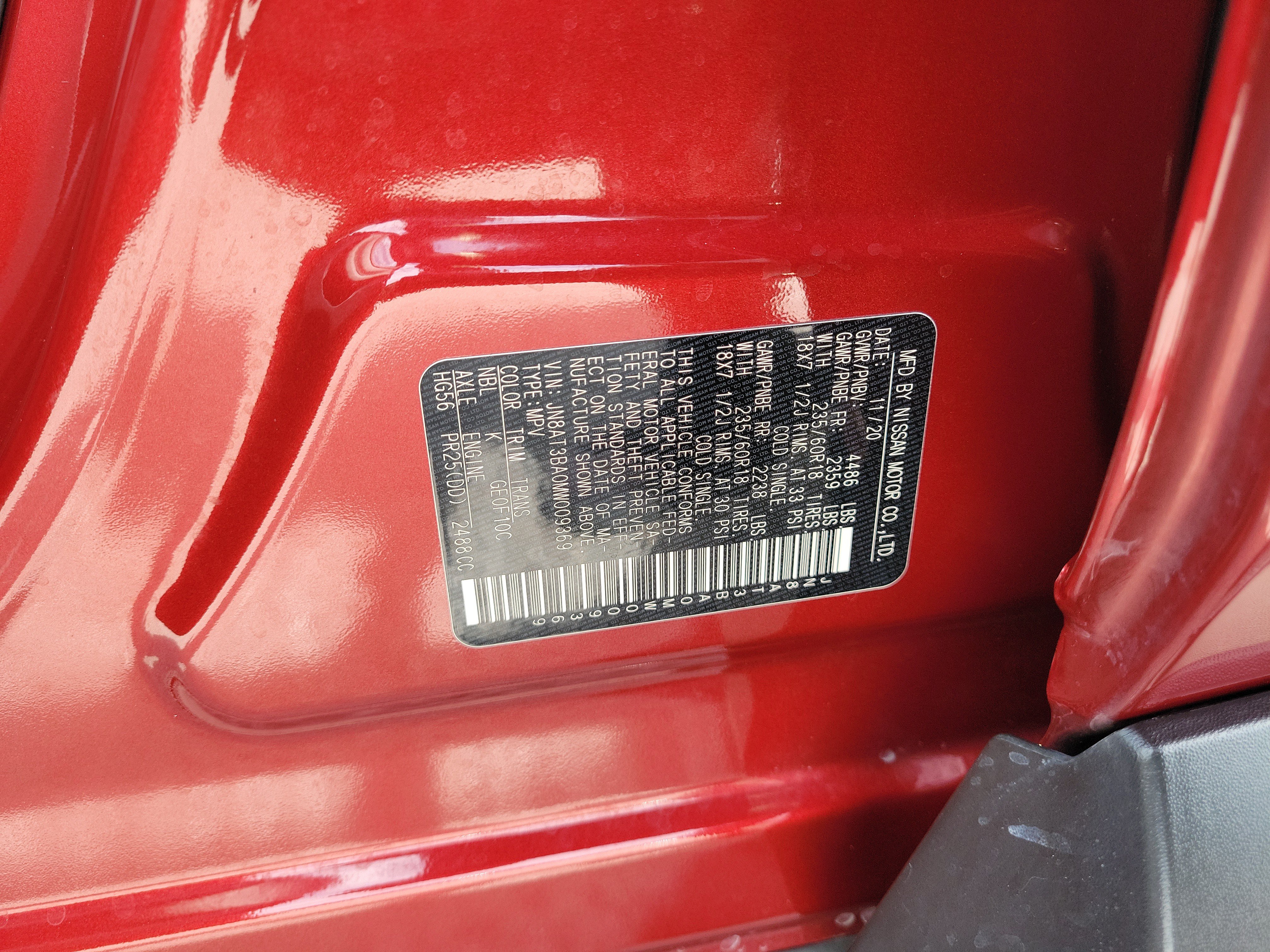 Certified 2021 Nissan Rogue SV FWD image 32