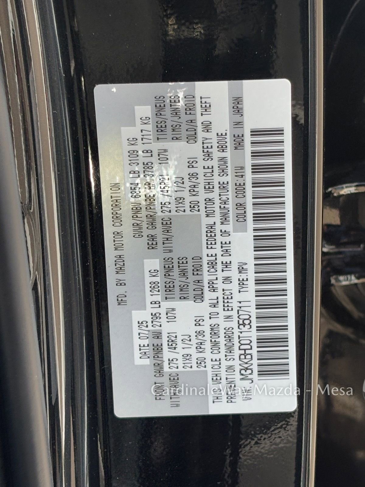 New 2026 MAZDA CX-90 3.3 Turbo w/ Preferred Package image 23