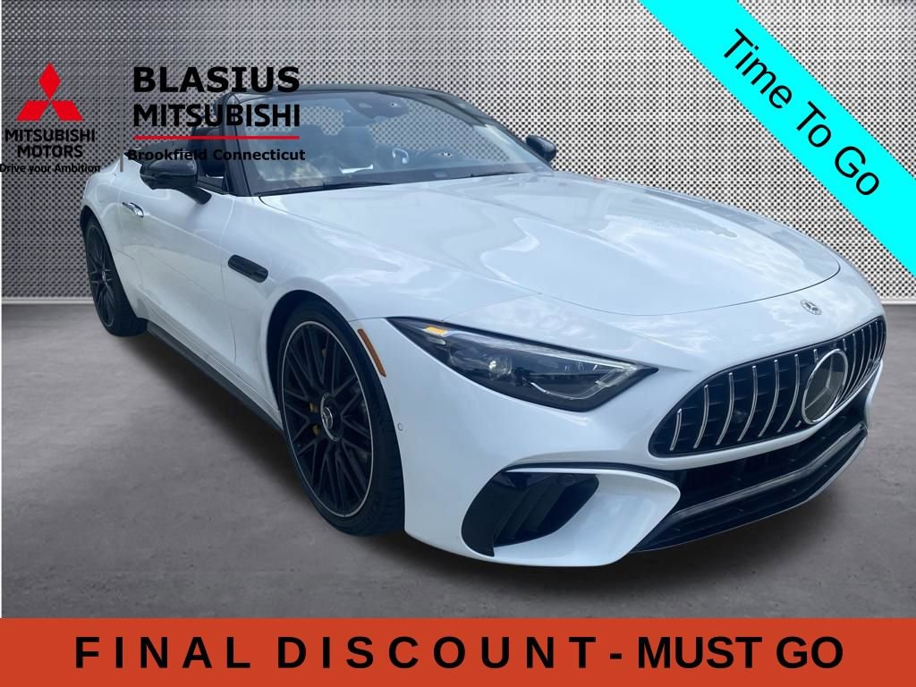 Used 2022 Mercedes-Benz SL 55 AMG 4MATIC w/ Driver Assistance Package image 1
