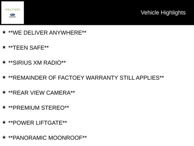 Used 2025 Subaru Forester Touring AWD/4WD image 5