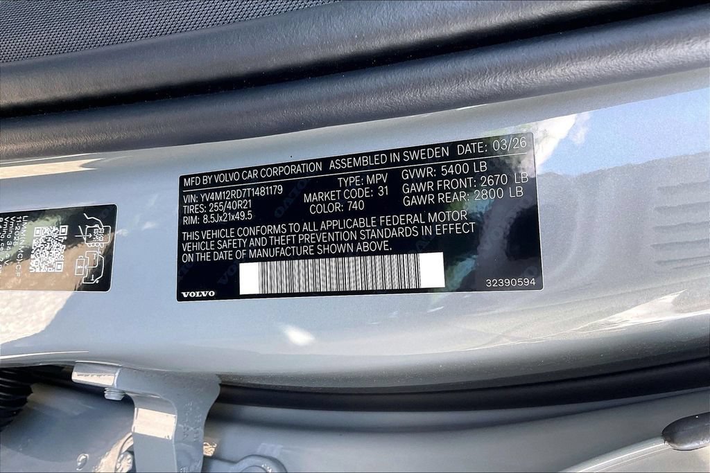 New 2026 Volvo XC60 B5 Ultra w/ Protection Package Premier AWD/4WD image 8
