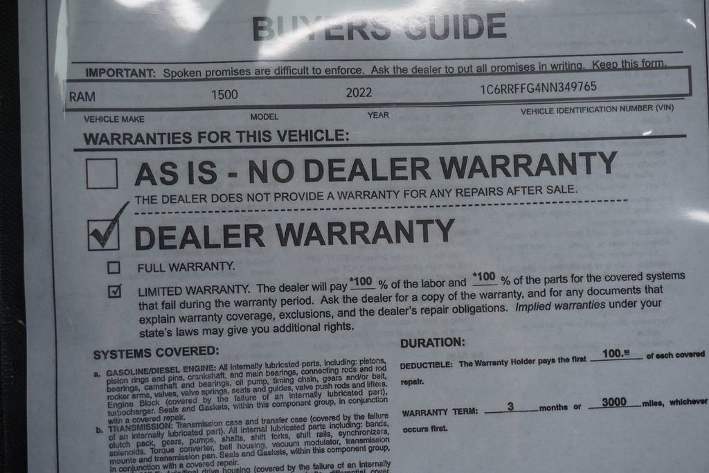 Used 2022 RAM 1500 Big Horn image 41