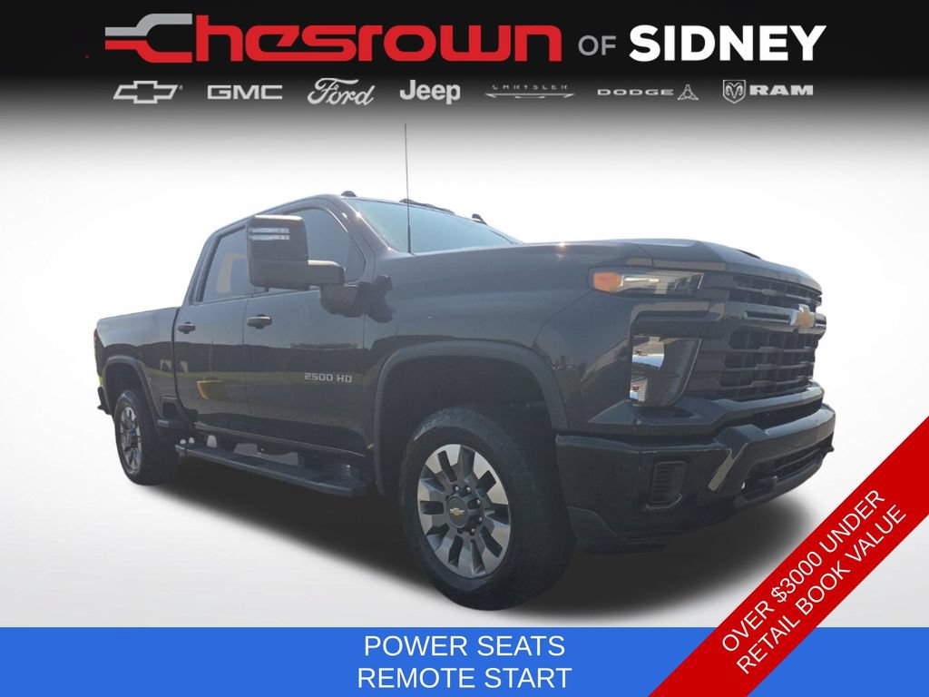 Used 2024 Chevrolet Silverado 2500 Custom w/ Custom Value Package AWD/4WD image 11