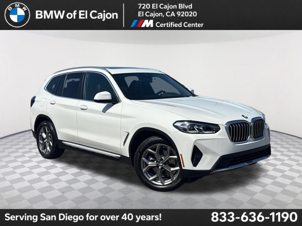 Certified 2023 BMW X3 sDrive30i w/ Convenience Package