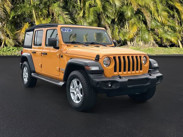 Used 2021 Jeep Wrangler Unlimited Sport AWD/4WD image 2