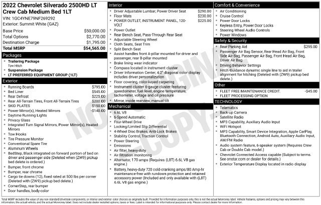 Used 2022 Chevrolet Silverado 2500 LT AWD/4WD image 19