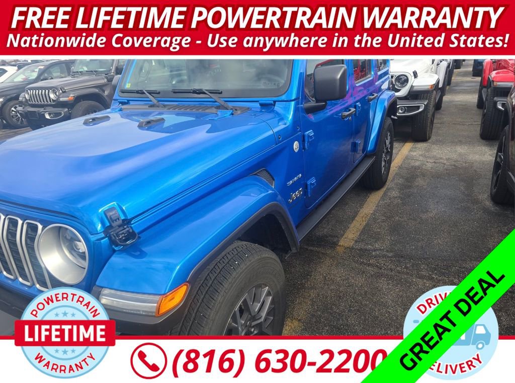 Used 2024 Jeep Wrangler Sahara w/ Safety Group