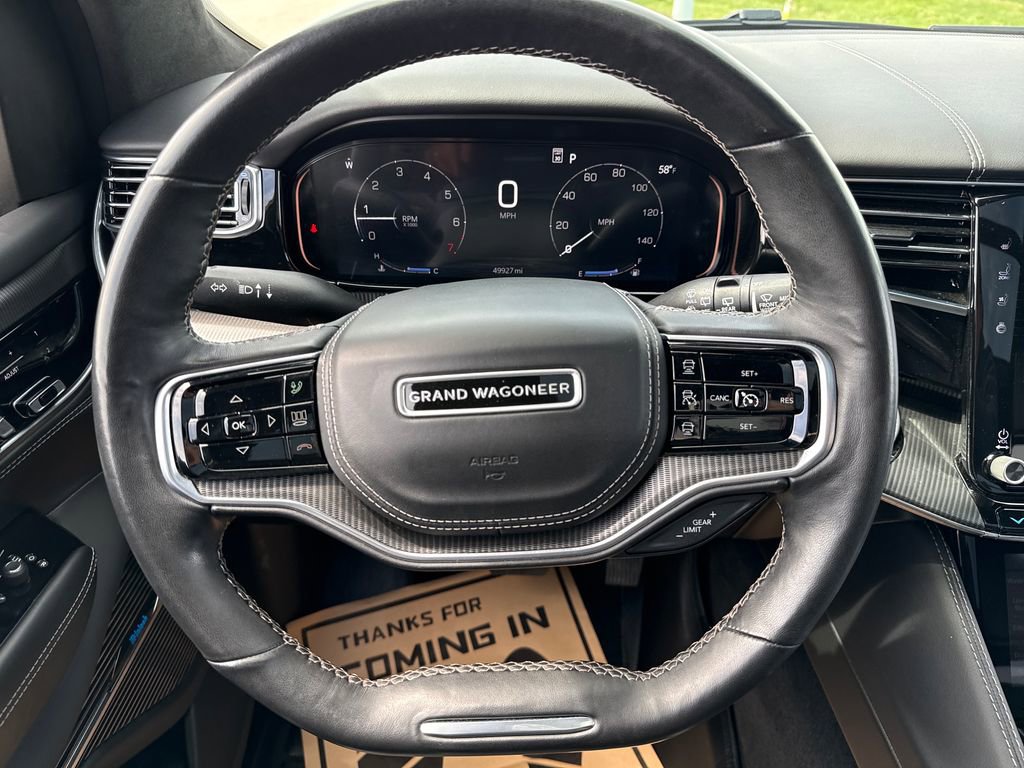 Used 2023 Jeep Grand Wagoneer Series II Obsidian AWD/4WD image 13