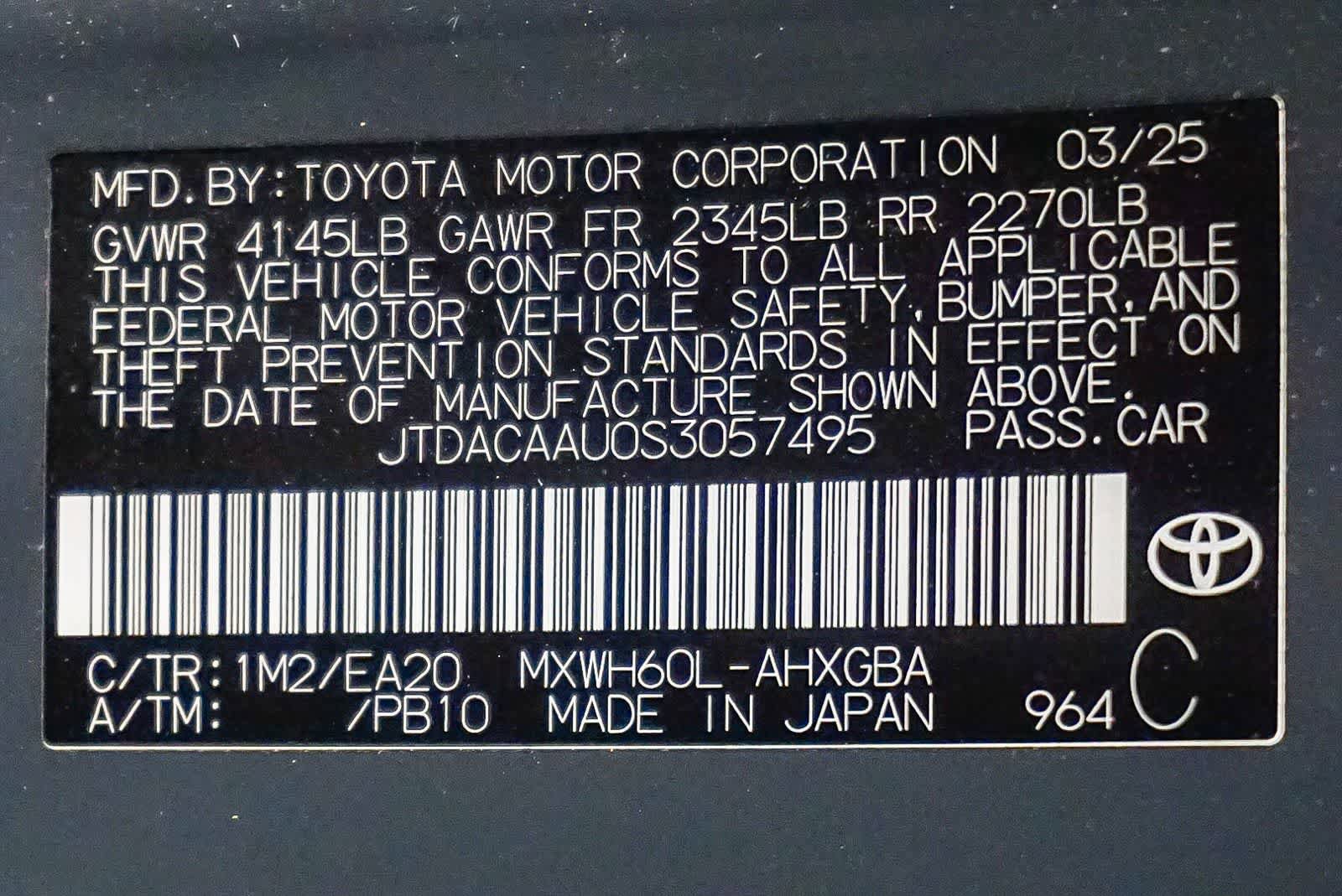 Used 2025 Toyota Prius XLE FWD image 23
