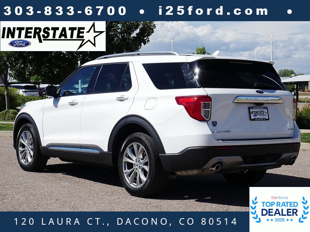 Used 2023 Ford Explorer Limited w/ Limited Technology Package AWD/4WD image 3
