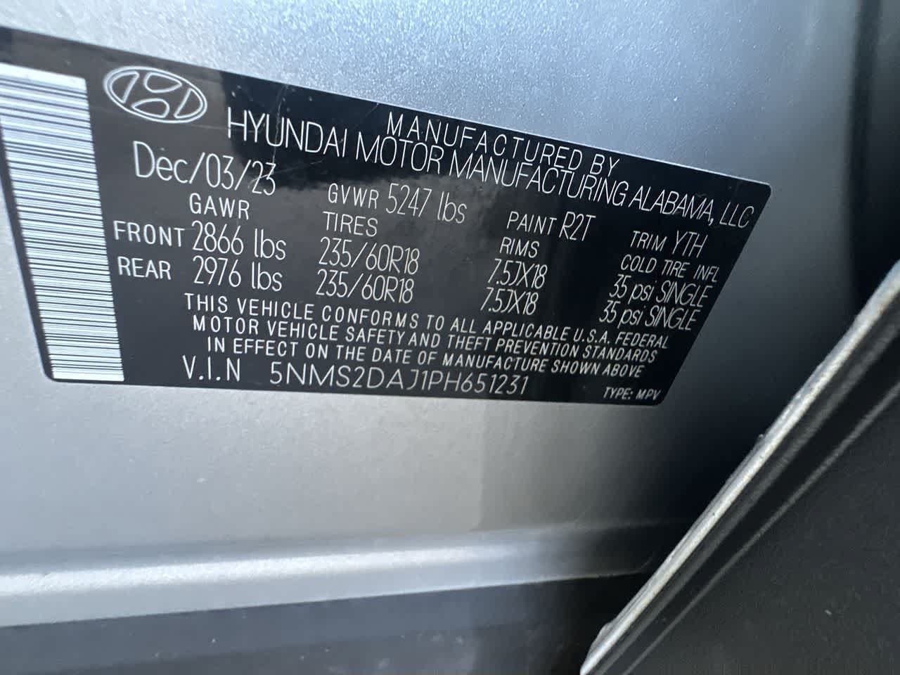 Used 2023 Hyundai Santa Fe SEL AWD/4WD image 29