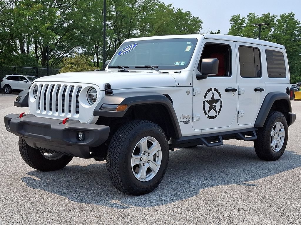 Used 2021 Jeep Wrangler Unlimited Sport w/ Sun And Sound Package AWD/4WD image 6