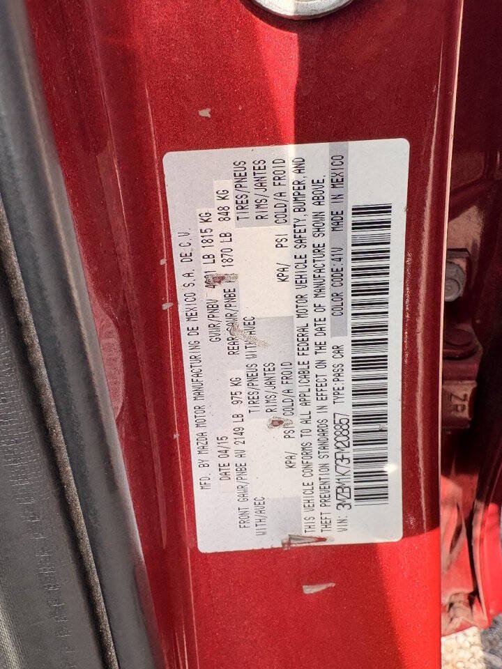 Used 2015 MAZDA MAZDA3 i Sport FWD image 30
