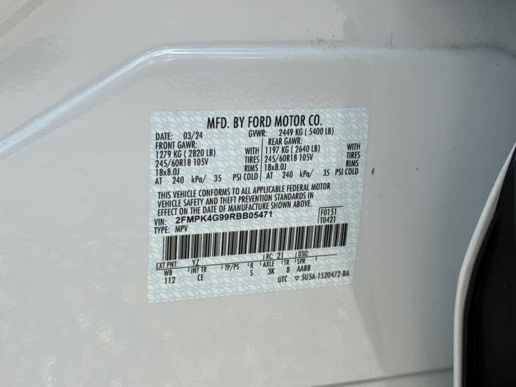 New 2024 Ford Edge SE AWD/4WD image 32