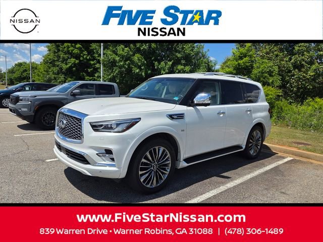 Used 2018 INFINITI QX80 4WD w/ Deluxe Technology Package image 3