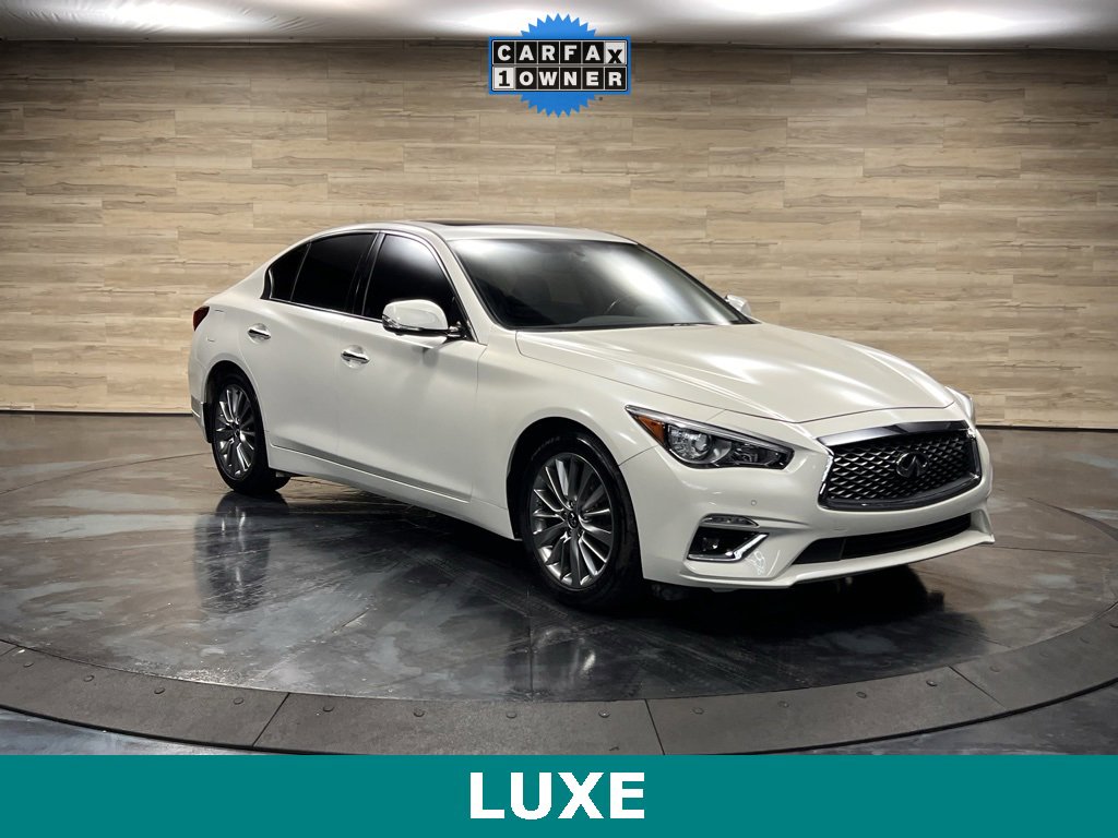 Used 2024 INFINITI Q50 Luxe w/ Cargo Package