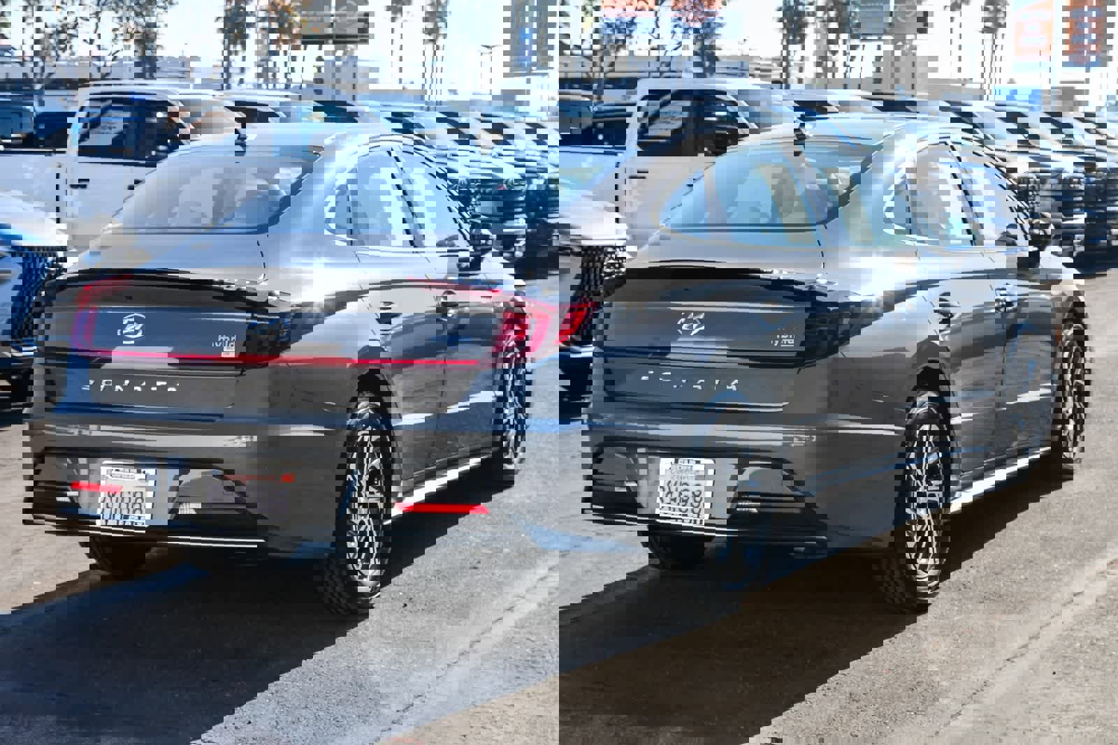 Used 2022 Hyundai Sonata Blue image 4