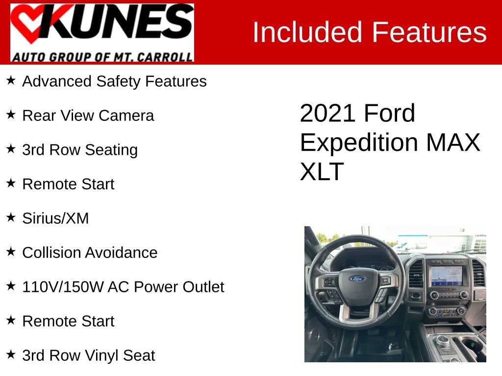 Used 2021 Ford Expedition Max XLT image 3