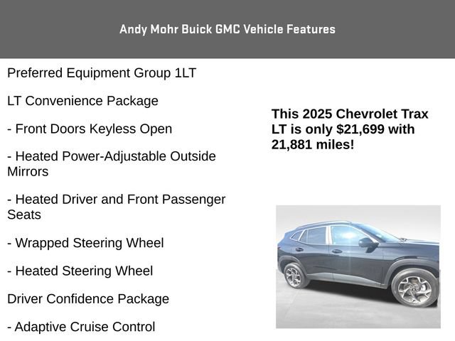 Used 2025 Chevrolet Trax LT w/ Driver Confidence Package FWD image 8